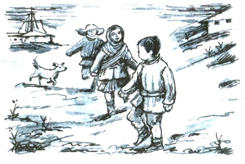 Иллюстрация к книге — Сахарный ребёнок. История девочки из прошлого века, рассказанная Стеллой Нудольской [i_015.jpg]