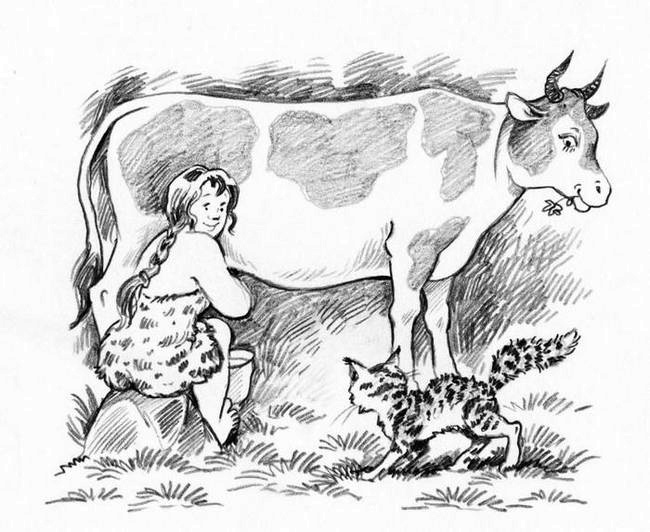 Иллюстрация к книге — О пушистых кошечках [i_010.jpg]