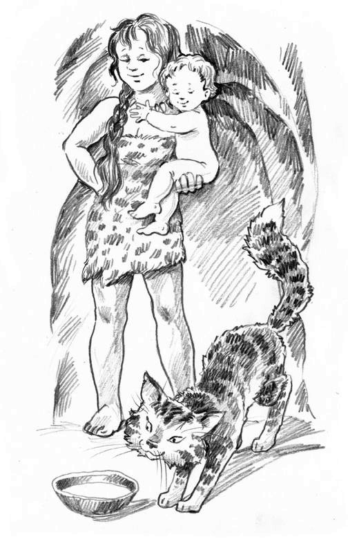 Иллюстрация к книге — О пушистых кошечках [i_014.jpg]