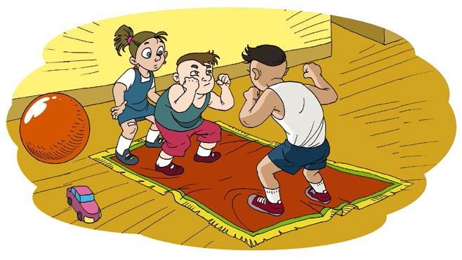 Иллюстрация к книге — «Знаменитый» удар и другие истории ребят из детсада «Лютик» [i_018.jpg]