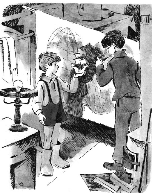 Иллюстрация к книге — Тень каравеллы . Мой друг Форик или опаляющая страсть киноискусства [_7.jpg]