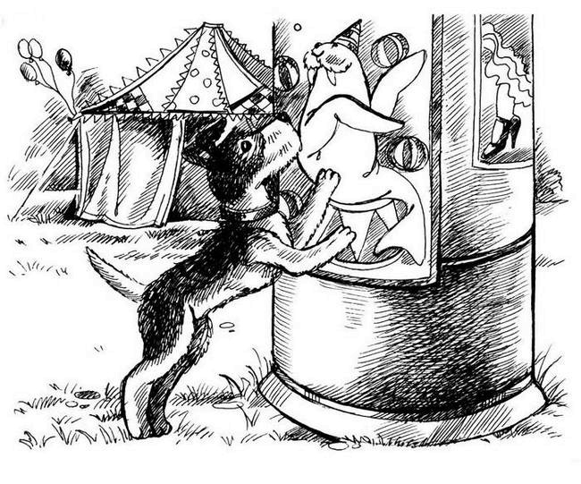 Иллюстрация к книге — О весёлых собачках (сборник) [i_024.jpg]