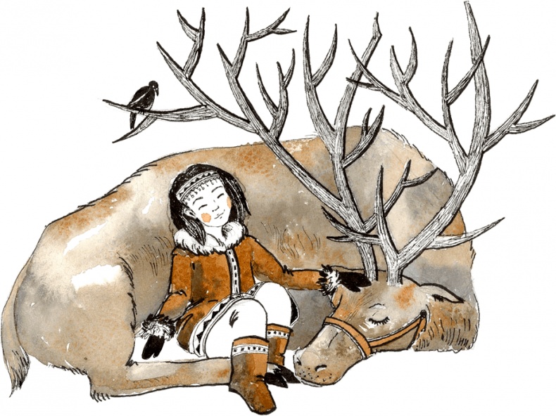 Иллюстрация к книге — Шалунья Нулгынэт [i_002.jpg]