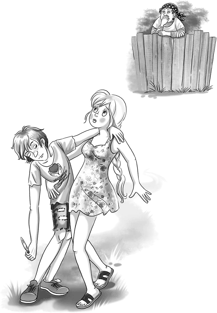 Иллюстрация к книге — Череп в клубнике и другие тайны Тополиной дачи [i_029.jpg]