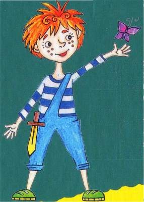 Иллюстрация к книге — Рыцарь Рыжик [i_005.jpg]