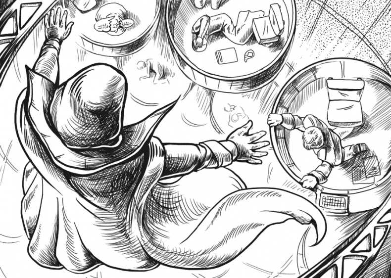 Иллюстрация к книге — Космические бродяги. Вторжение пеплоидов [_056_3.jpg]