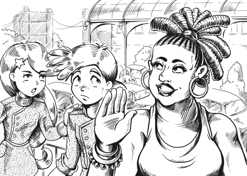 Иллюстрация к книге — Космические бродяги. Вторжение пеплоидов [_090_3.jpg]