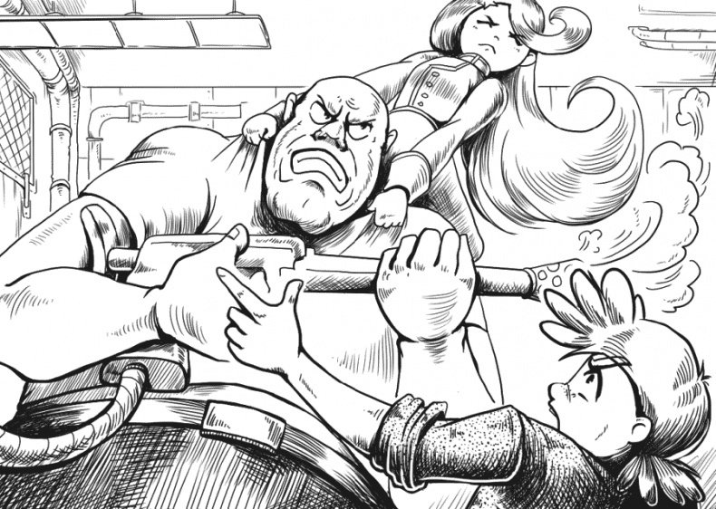 Иллюстрация к книге — Космические бродяги. Вторжение пеплоидов [_152_3.jpg]