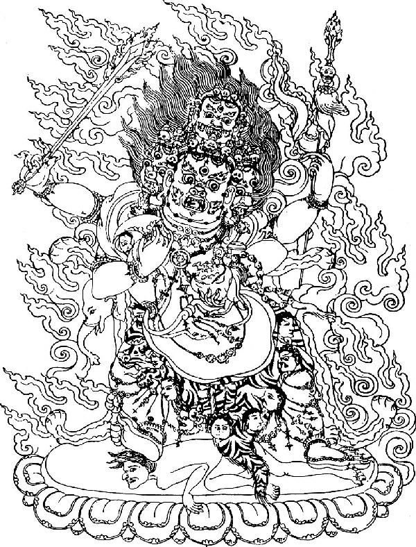 Иллюстрация к книге — Божества-защитники Тибета [_033.jpg]