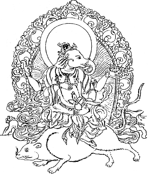 Иллюстрация к книге — Божества-защитники Тибета [_058.jpg]