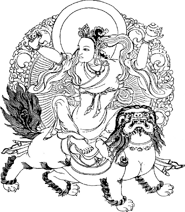 Иллюстрация к книге — Божества-защитники Тибета [_067.jpg]