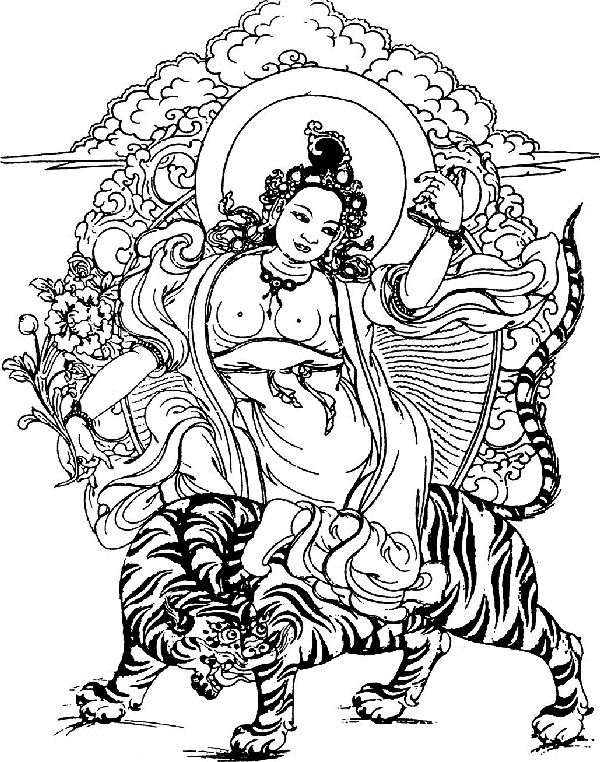 Иллюстрация к книге — Божества-защитники Тибета [_073.jpg]