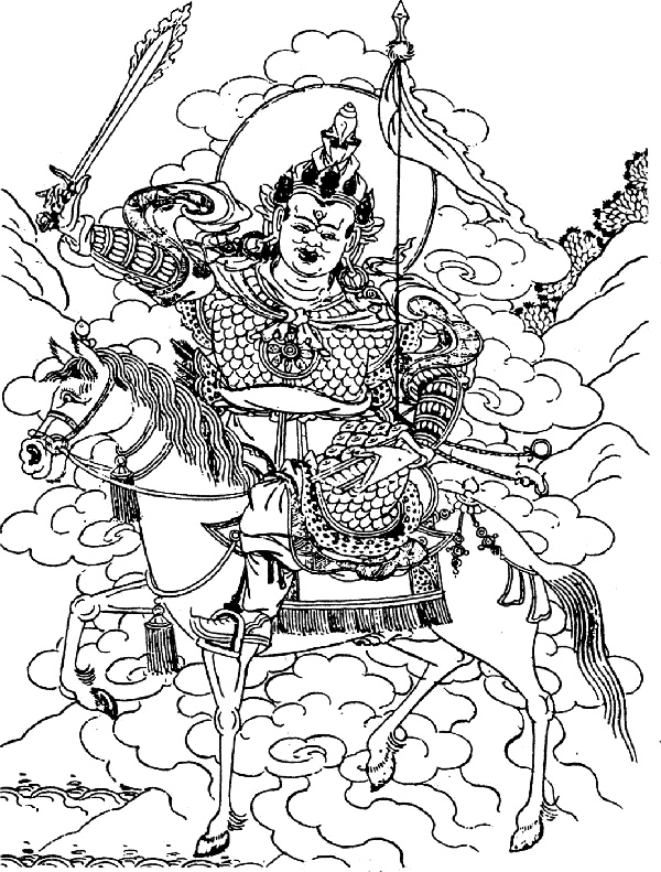 Иллюстрация к книге — Божества-защитники Тибета [_090.jpg]