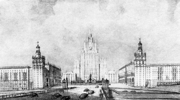 Иллюстрация к книге — Высотки сталинской Москвы. Наследие эпохи [i_144.jpg]