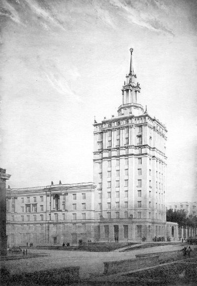 Иллюстрация к книге — Высотки сталинской Москвы. Наследие эпохи [i_151.jpg]