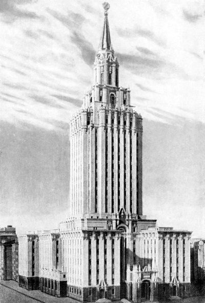 Иллюстрация к книге — Высотки сталинской Москвы. Наследие эпохи [i_176.jpg]