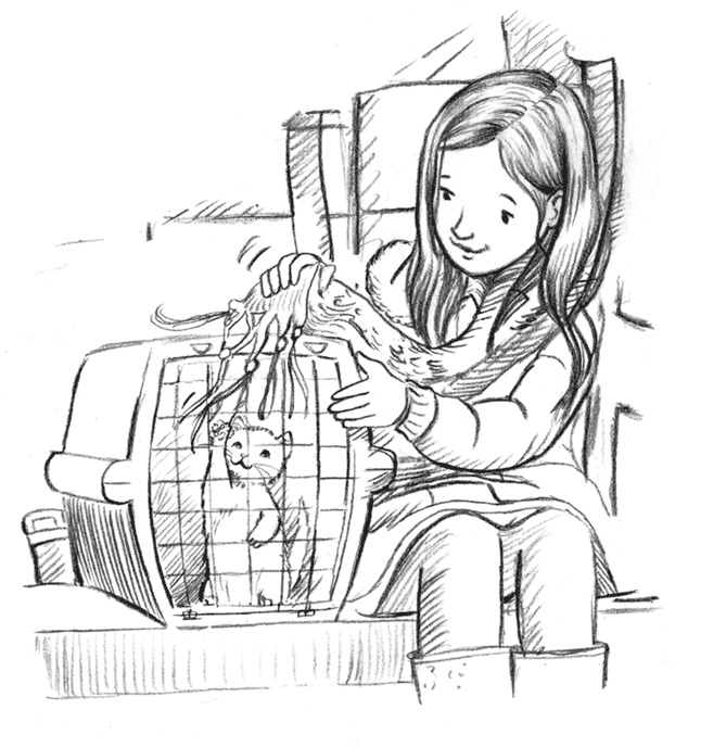 Иллюстрация к книге — Энджел. Котенок обретает дом [i_002.jpg]