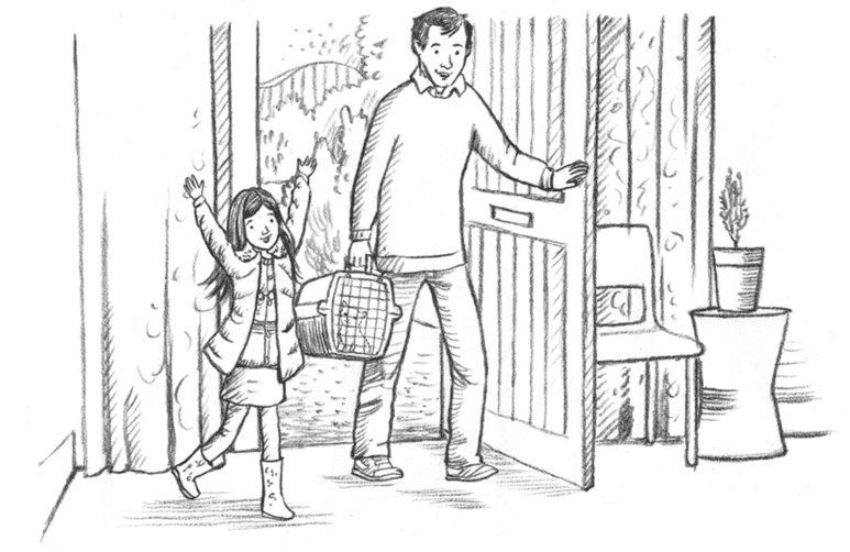 Иллюстрация к книге — Энджел. Котенок обретает дом [i_011.jpg]