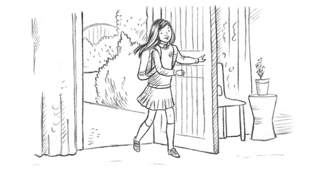 Иллюстрация к книге — Энджел. Котенок обретает дом [i_057.jpg]