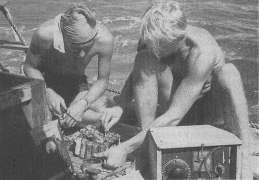 Иллюстрация к книге — Тур Хейердал. Биография. Книга 1. Человек и океан [i_088.jpg]