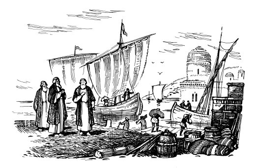 Иллюстрация к книге — За три моря. Путешествие Афанасия Никитина [i_009.jpg]