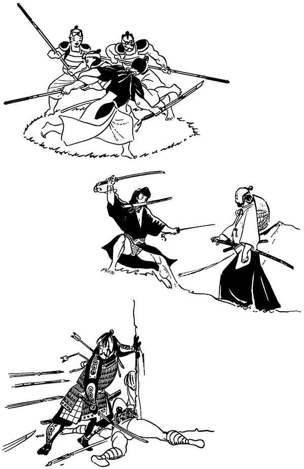 Иллюстрация к книге — Секреты самураев. Боевые искусства феодальной Японии [i_148.jpg]