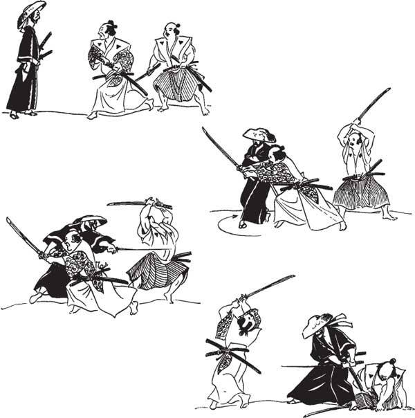Иллюстрация к книге — Секреты самураев. Боевые искусства феодальной Японии [i_156.jpg]