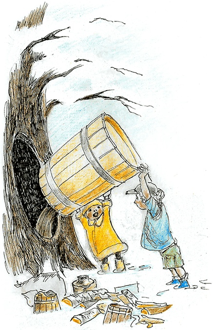 Иллюстрация к книге — Хрустальный ключ, или Жили-были мы [i_085.jpg]