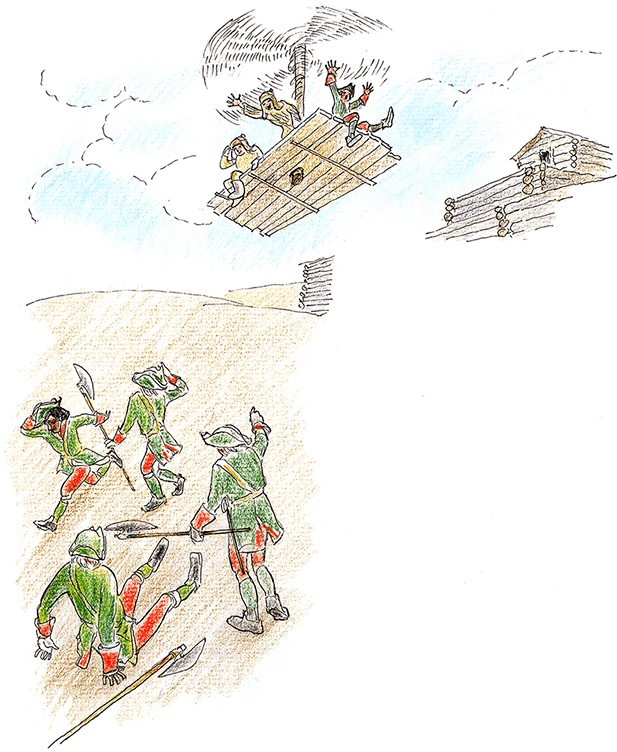 Иллюстрация к книге — Хрустальный ключ, или Жили-были мы [i_107.jpg]