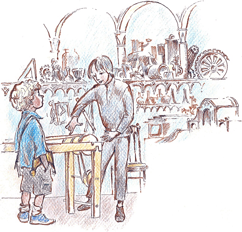 Иллюстрация к книге — Хрустальный ключ, или Жили-были мы [i_148.jpg]