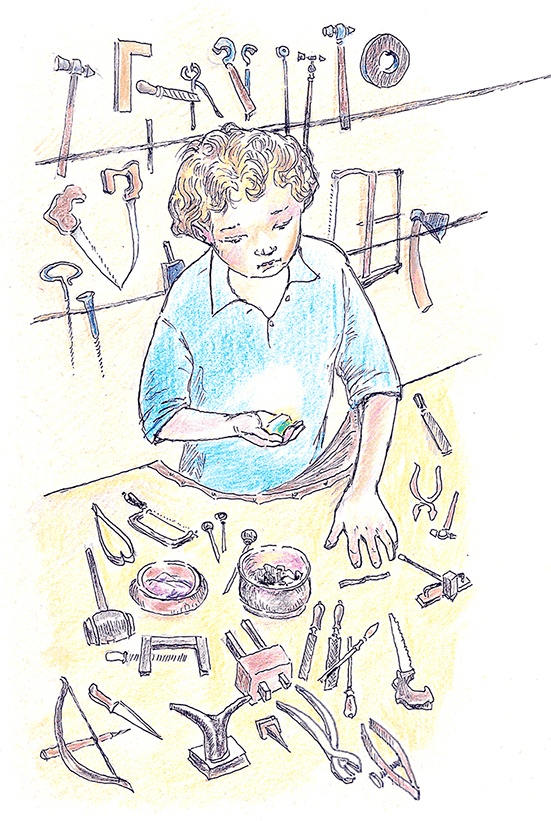 Иллюстрация к книге — Хрустальный ключ, или Жили-были мы [i_166.jpg]