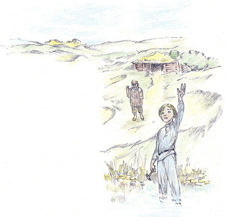 Иллюстрация к книге — Хрустальный ключ, или Жили-были мы [i_170.jpg]