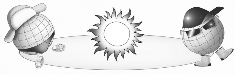 Иллюстрация к книге — Астрономия на пальцах. Для детей и родителей, которые хотят объяснять детям [i_011.jpg]