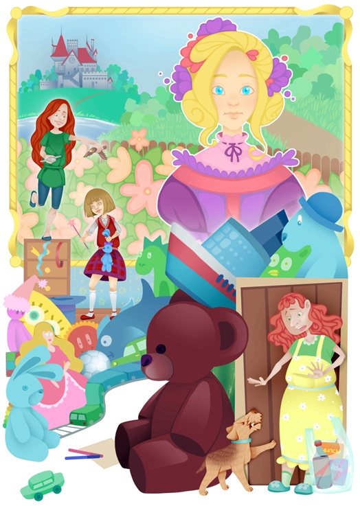 Иллюстрация к книге — Волшебный портрет, или Приключения маленькой кикиморы [i_002.jpg]