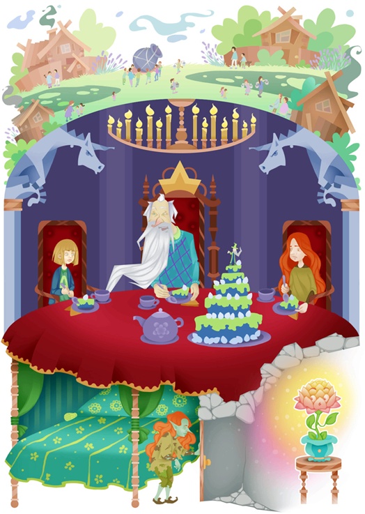 Иллюстрация к книге — Волшебный портрет, или Приключения маленькой кикиморы [i_004.jpg]