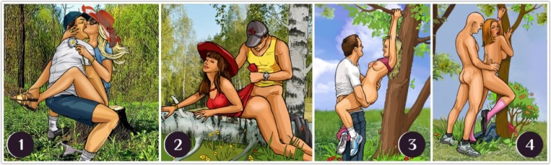 Иллюстрация к книге — Медовый месяц. 30 секс-комбинаций на каждый день. Секс каталог для влюбленных парочек, желающих месяц предаваться страсти [i_038.jpg]