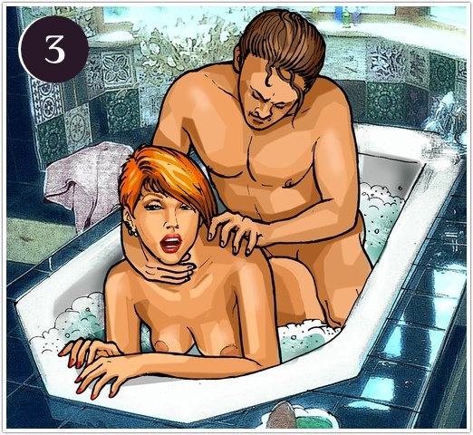 Иллюстрация к книге — Домашние секреты. 40 вариантов любви на кухне, в ванной или прихожей. Секс-каталог для неугомонных парочек [i_029.jpg]