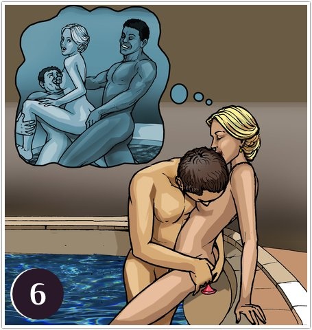 Иллюстрация к книге — Домашние секреты. 40 вариантов любви на кухне, в ванной или прихожей. Секс-каталог для неугомонных парочек [i_032.jpg]