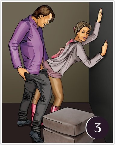 Иллюстрация к книге — Домашние секреты. 40 вариантов любви на кухне, в ванной или прихожей. Секс-каталог для неугомонных парочек [i_045.jpg]