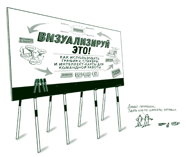 Иллюстрация к книге — Визуализируй это! Как использовать графику, стикеры и интеллект-карты для командной работы [i_001.jpg]