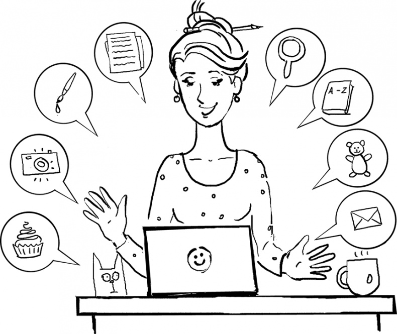 Иллюстрация к книге — Онлайн-карьера для мам [i_002.jpg]