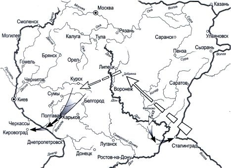 Иллюстрация к книге — От Сталинграда до Днепра [i_064.jpg]
