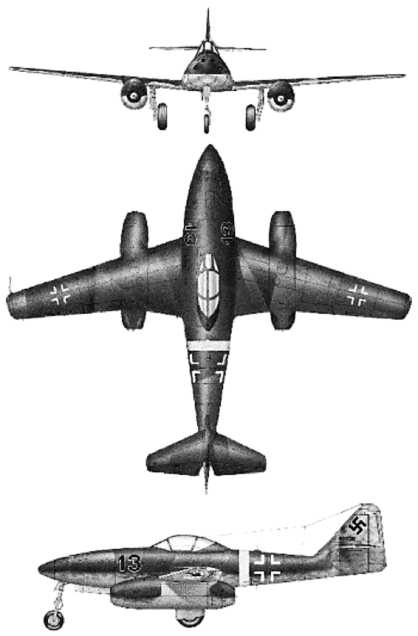 Иллюстрация к книге — Все авиа-шедевры Мессершмитта. Взлет и падение Люфтваффе [i_078.jpg]