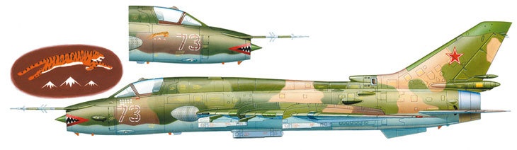 Иллюстрация к книге — Камуфляж и бортовые эмблемы авиатехники советских ВВС в афганской кампании [i_127.jpg]