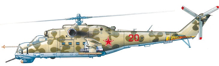 Иллюстрация к книге — Камуфляж и бортовые эмблемы авиатехники советских ВВС в афганской кампании [i_355.jpg]