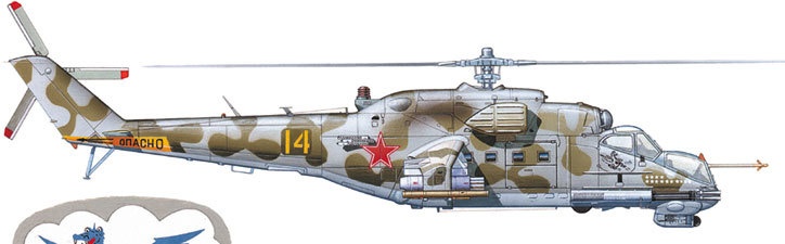 Иллюстрация к книге — Камуфляж и бортовые эмблемы авиатехники советских ВВС в афганской кампании [i_365.jpg]