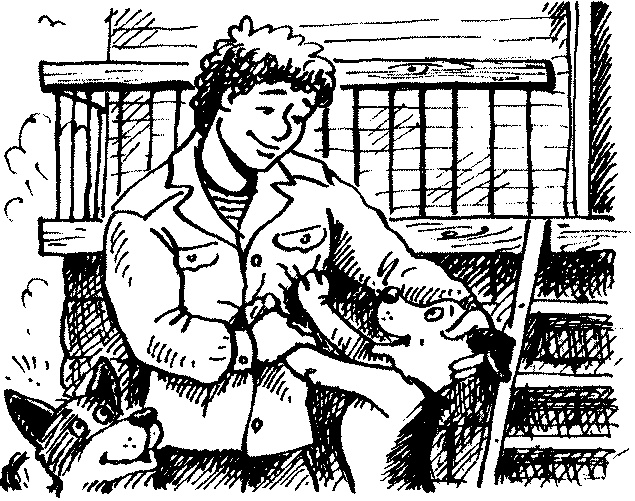 Иллюстрация к книге — Пончик идет по следу [i_095.jpg]