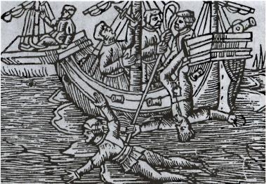 Иллюстрация к книге — Повседневная жизнь пиратов и корсаров Атлантики от Фрэнсиса Дрейка до Генри Моргана [i_072.jpg]