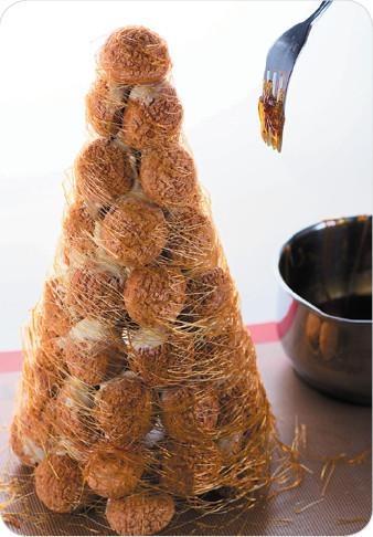 Иллюстрация к книге — Закуски и десерты из заварного теста. Эклеры, профитроли, буше [i_088.jpg]