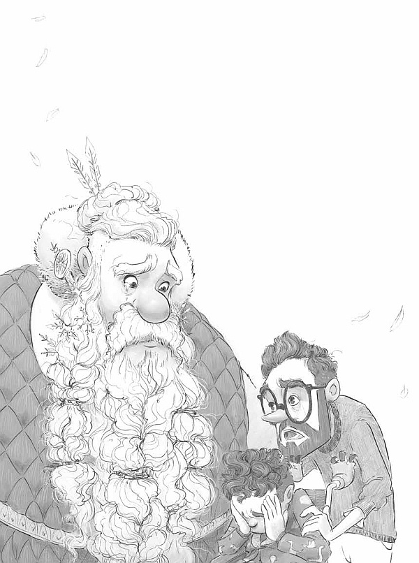 Иллюстрация к книге — Снегозавр [i_130.jpg]